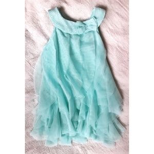 Flowing Ruffles Soft Tule Dress